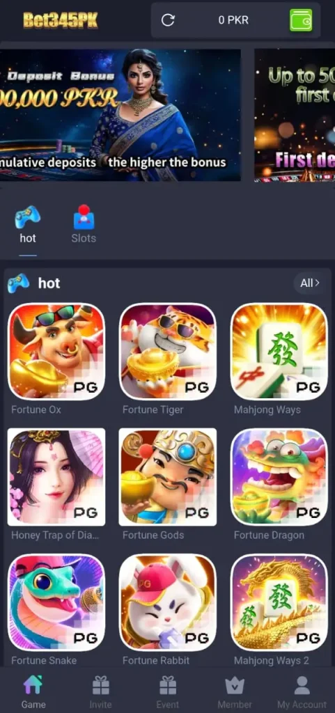 bet345-game-homepage