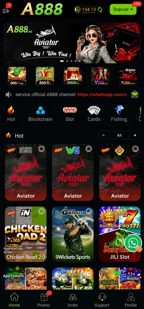 a888-game-lobby
