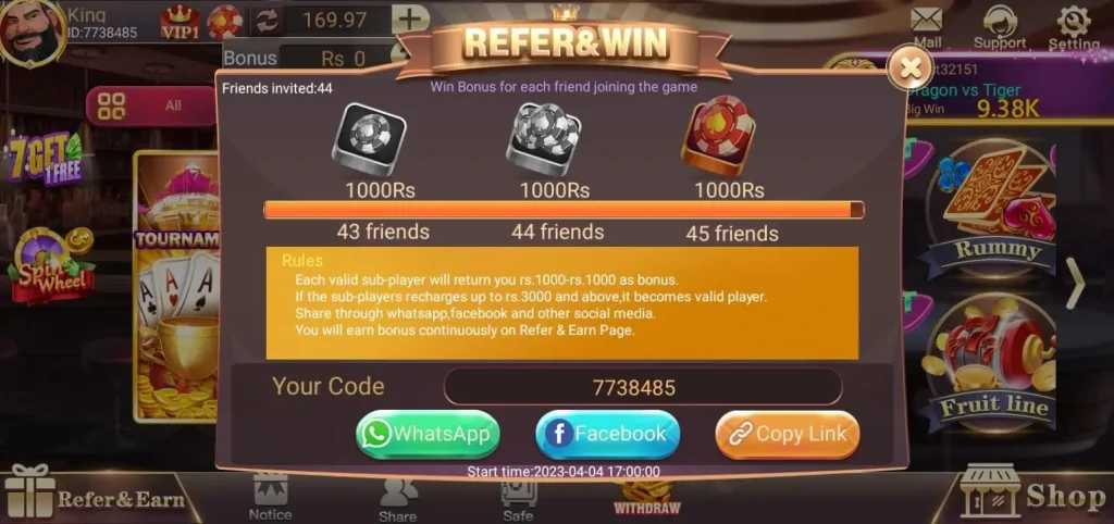 lucky-jackpot-slots-agent-benefits-screenshot